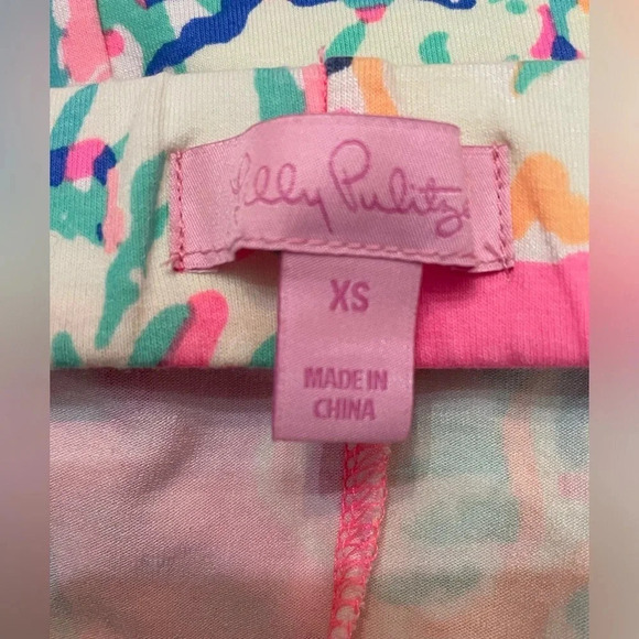 ✨Lilly Pulitzer Laurana Off The Shoulder Dress XS - Picture 7 of 8